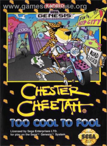 Cover Chester Cheetah for Genesis - Mega Drive